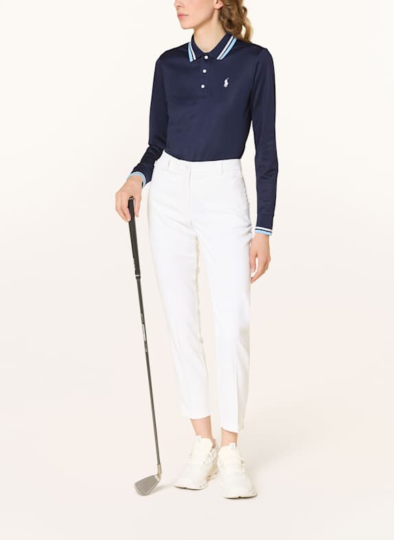 RLX RALPH LAUREN Piqué-Poloshirt Tailored Fit DUNKELBLAU