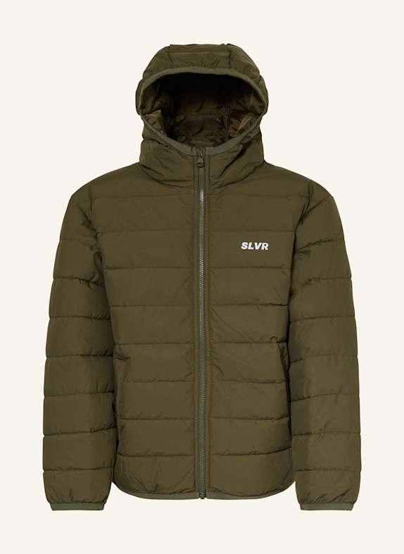 s.Oliver RED Prošívaná bunda OLIVOVÁ