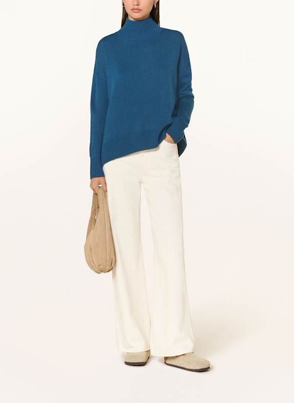 darling harbour Pullover mit Cashmere PETROL