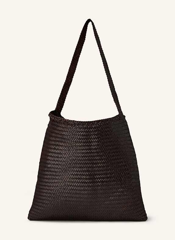 DRAGON DIFFUSION Torba shopper CIEMNOBRĄZOWY