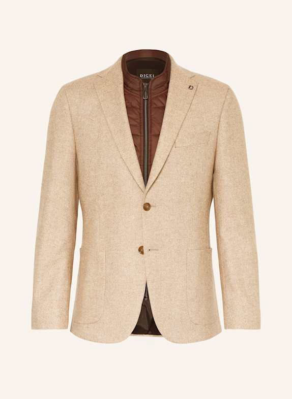DIGEL durban front zip jacket item BEIGE