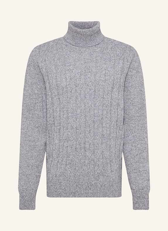 DIGEL Rollkragenpullover FRANCIS GRAU