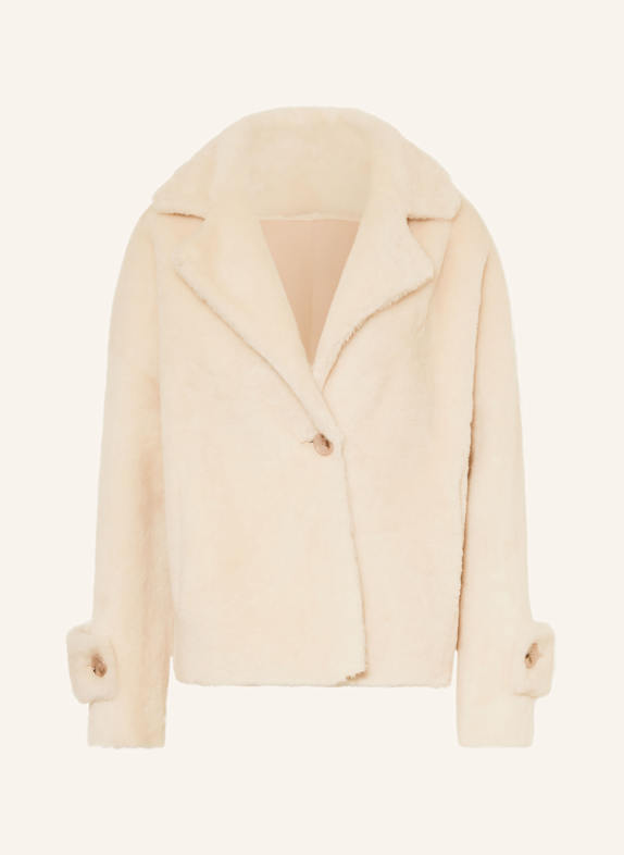 manzoni 24 Jacke aus Merinowolle WEISS