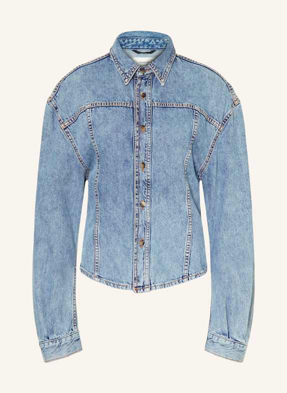 HAIKURE Jeansbluse LEE BLAU