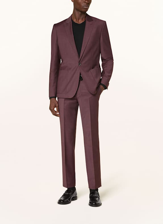 HUGO Anzughose HESTEN Extra Slim Fit 602 DARK RED