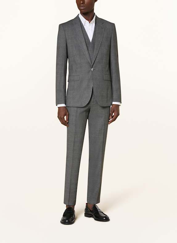 HUGO Anzug ARTI/HESTEN Extra Slim Fit DUNKELGRAU / GRAU