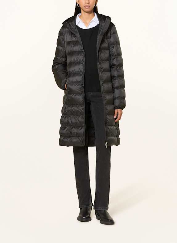 HUGO Steppmantel FAMALIA SCHWARZ