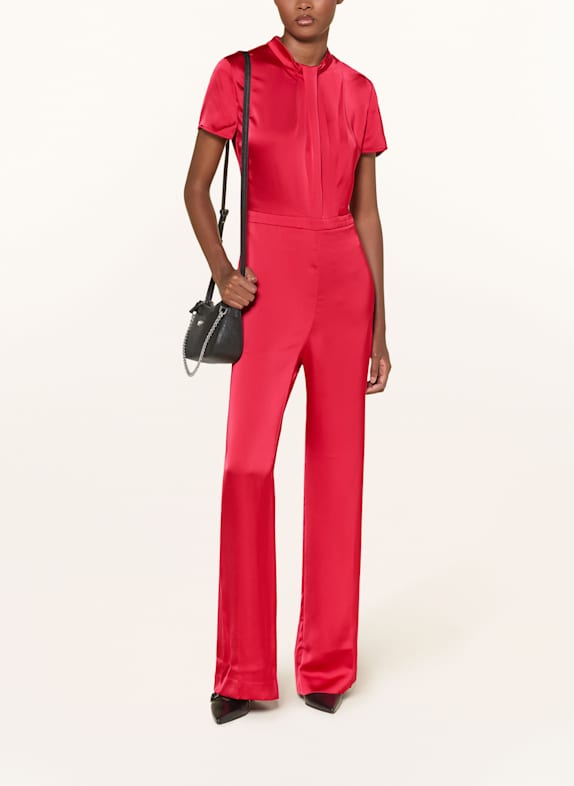 HUGO Satin-Jumpsuit KATENE ROT