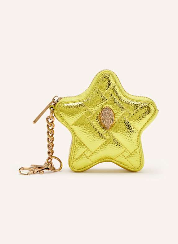 KURT GEIGER Zawieszka do torby KENSINGTON ŻÓŁTY