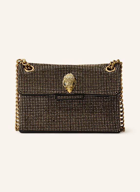 KURT GEIGER Umhängetasche KENSINGTON MINI mit Schmucksteinen GOLD