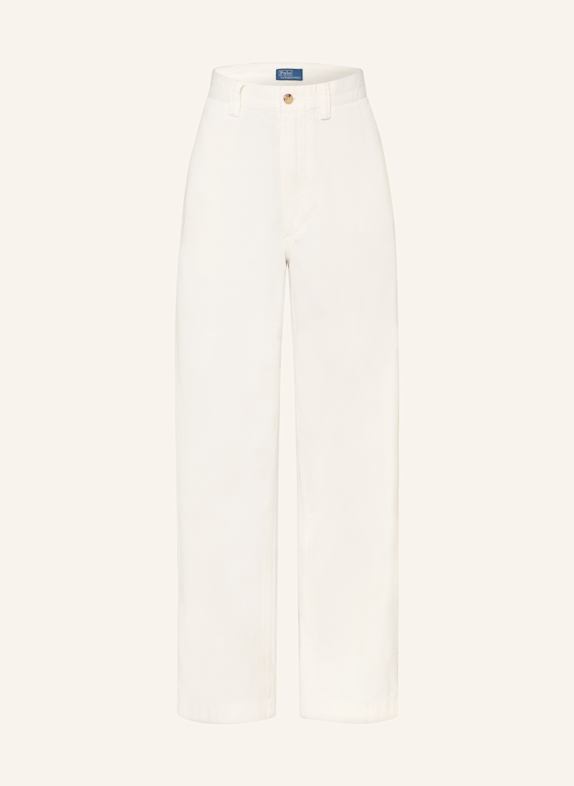 Antigua Syracuse Orange Nova Polo Trousers WHITE
