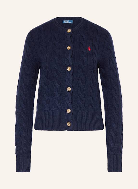 POLO RALPH LAUREN Strickjacke DUNKELBLAU