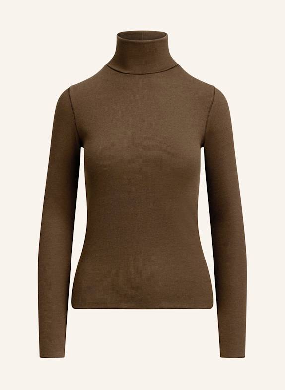 POLO RALPH LAUREN Rollkragenpullover BRAUN