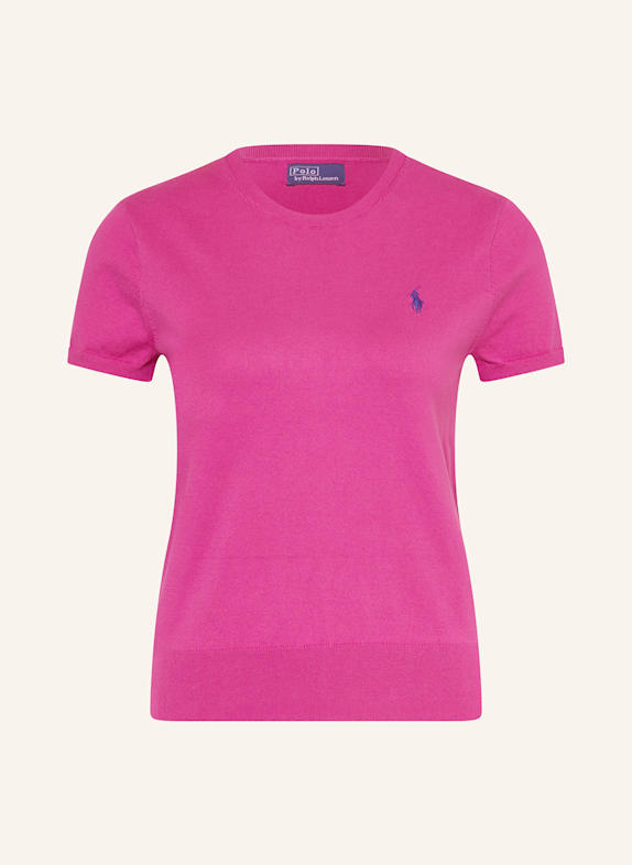 POLO RALPH LAUREN pull en tricot ROSE FUCHSIA