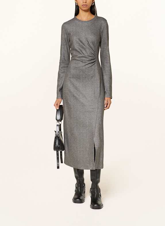 Nouveautés en priorit&eacute Robe en jersey DECANO GRIS FONCÉ