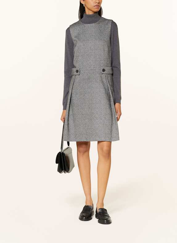 WEEKEND Max Mara Jerseykleid RIAD GRAU/ DUNKELGRAU