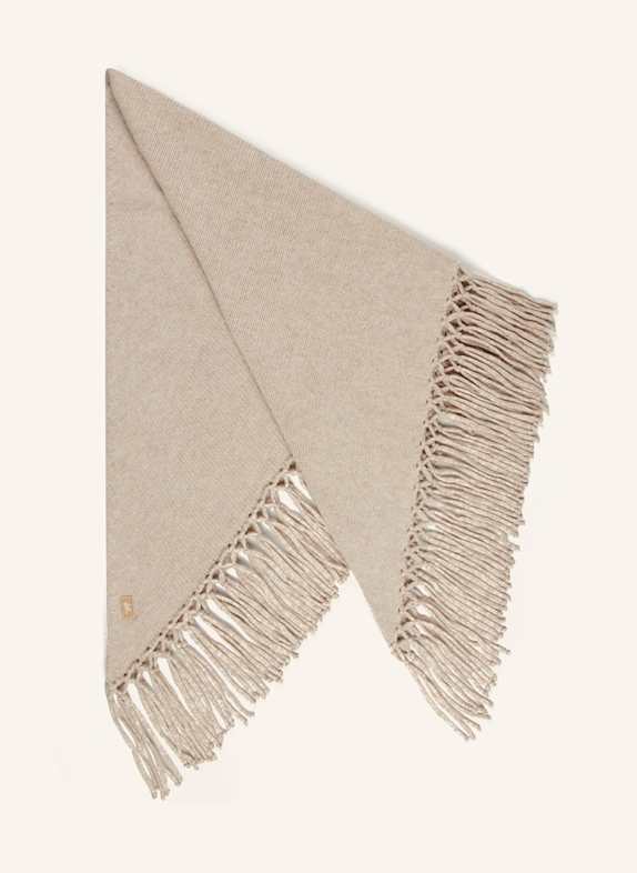 Cashmere scarf MAYA Scarf TORNADO BEIGE