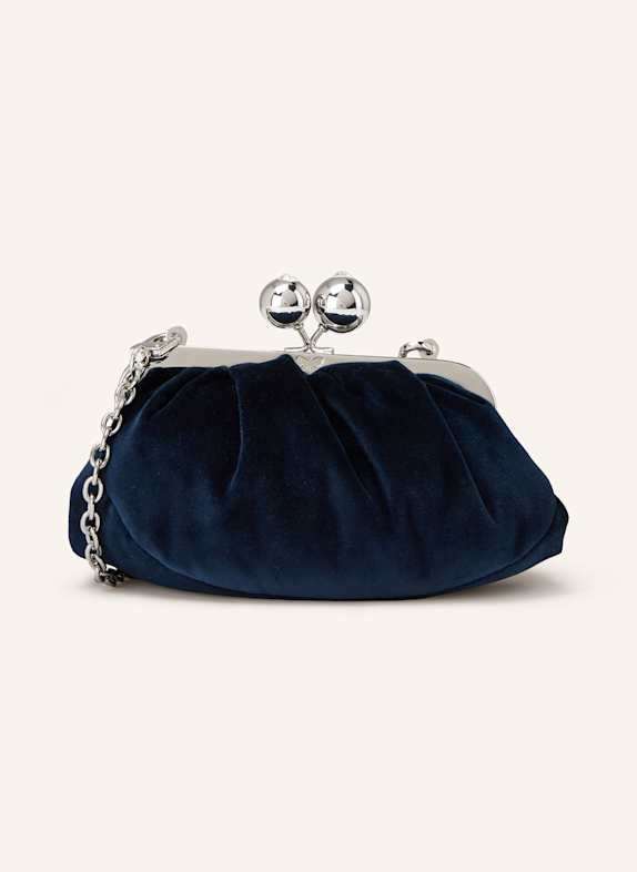 WEEKEND Max Mara VALANCE crossbody bag with gemstones DARK BLUE