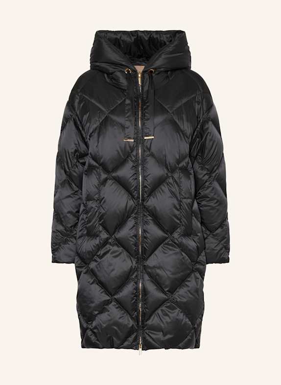 Max Mara The Cube Daunenmantel TREFE SCHWARZ