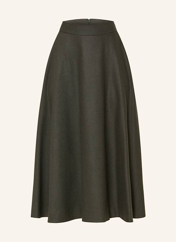 S Max Mara Flanellrock BETULLA DUNKELGRÜN