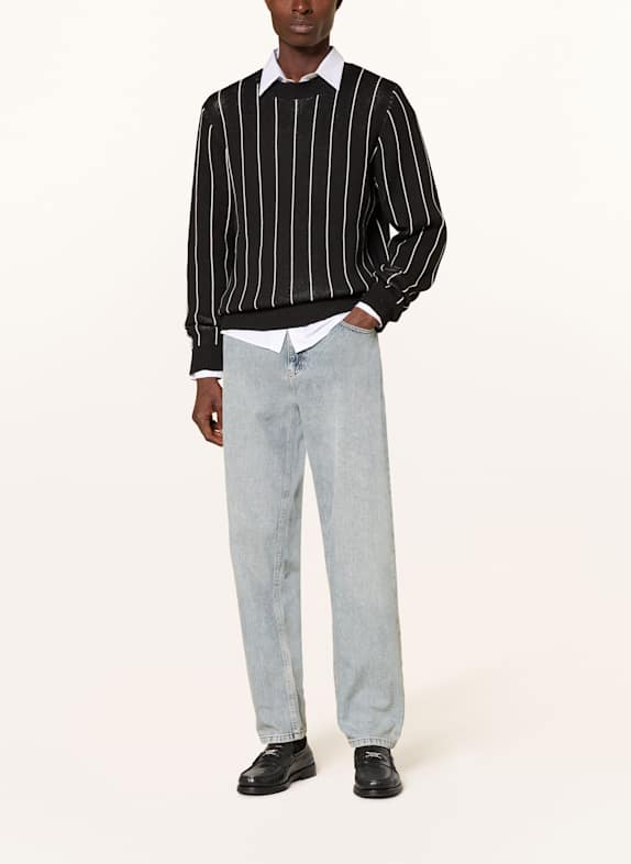 LES DEUX Jeans RYDER Tapered Fit 458 LIGHT INDIGO WASH