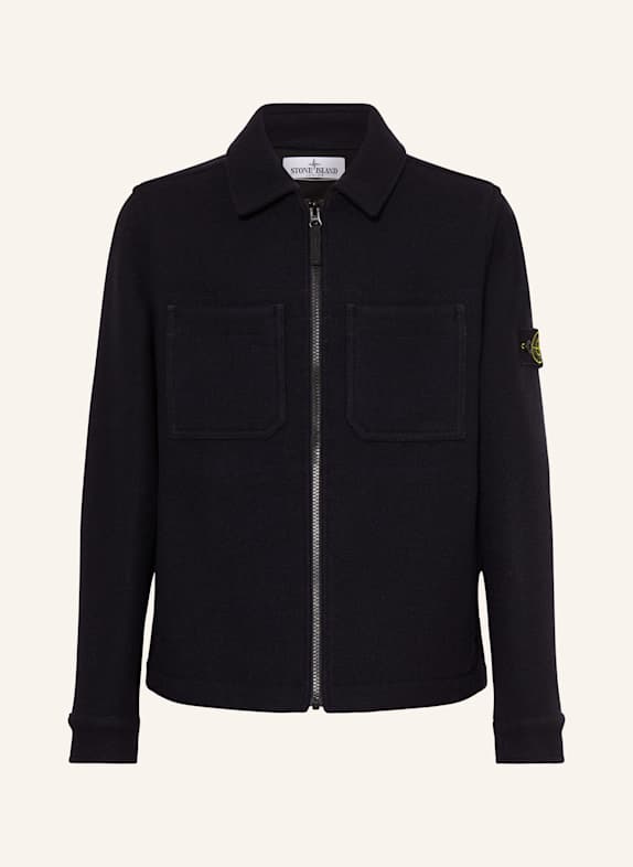 STONE ISLAND JUNIOR Bunda TMAVĚ MODRÁ