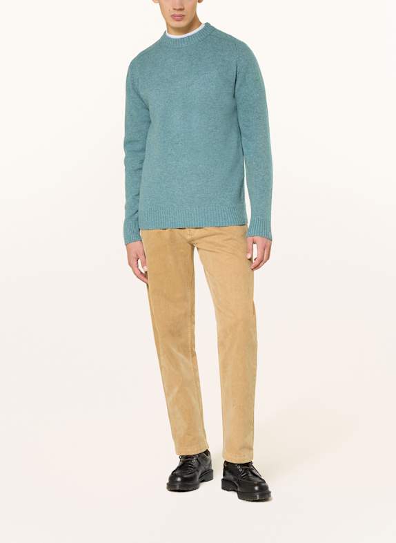 Barbour trui BU43 Bluestone