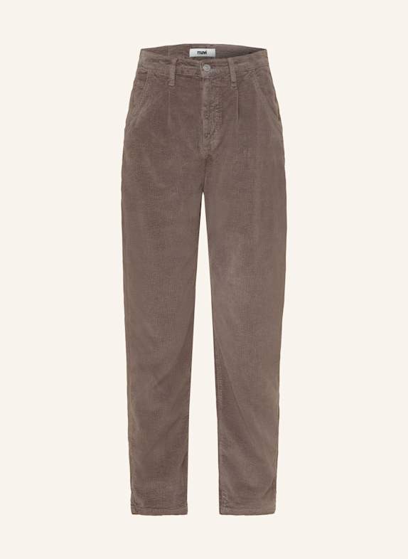 mavi 7/8-Hose LAURA aus Cord TAUPE