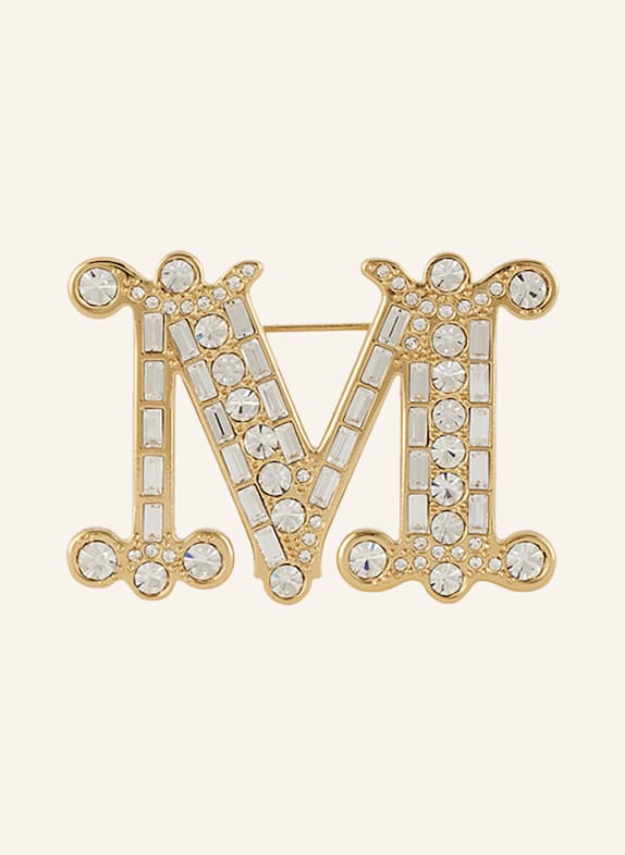 Max Mara Brosche BATH2 GOLD