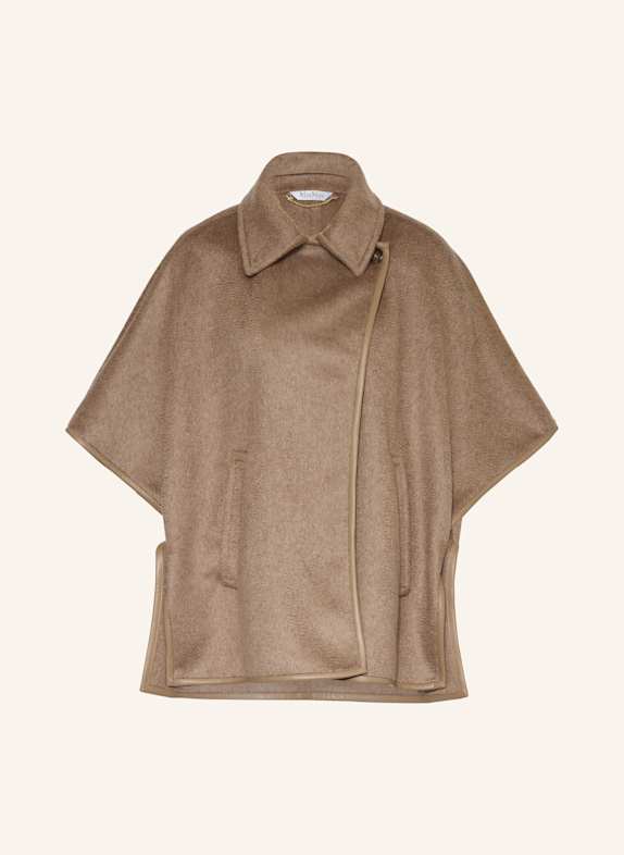 Max Mara Cashmere-Cape CORSARO HELLBRAUN