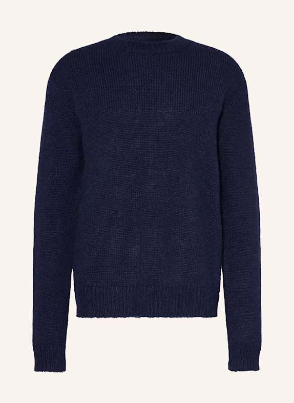 JIL SANDER Alpaca sweater DARK BLUE