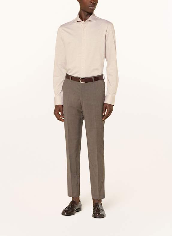 PROFUOMO Chemise coupe classique BEIGE