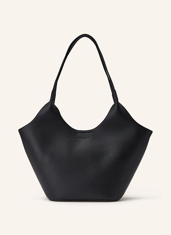 SEIDENFELT NELMA shopper with pouch BLACK