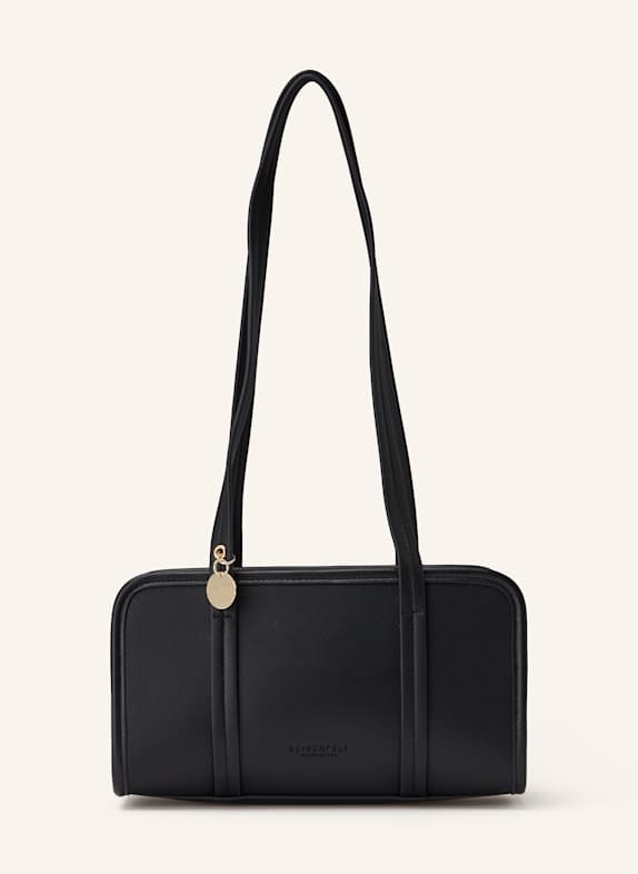 SEIDENFELT Schultertasche NELMA SCHWARZ