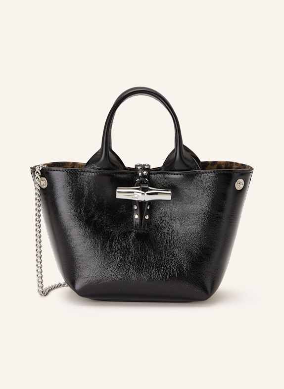 LONGCHAMP Handtasche LE ROSEAU XS SCHWARZ