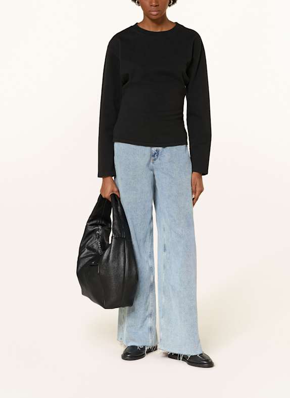 LONGCHAMP Geantă tip sac LE PLIAGE LARGE NEGRU