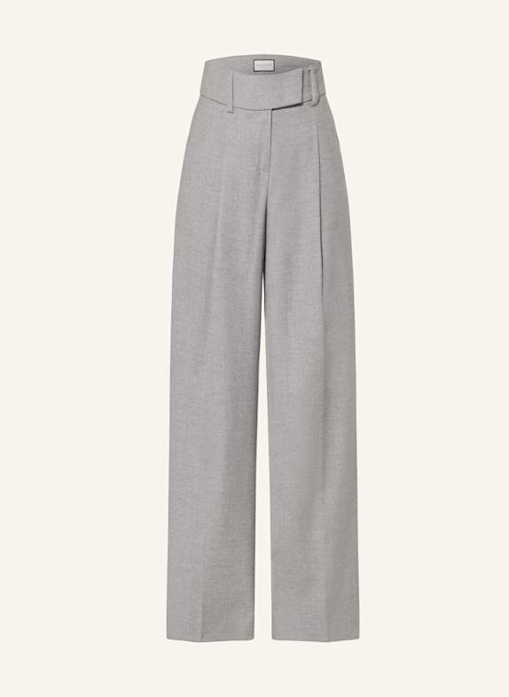 SEDUCTIVE Wide leg trousers CHRISSY LIGHT GRAY