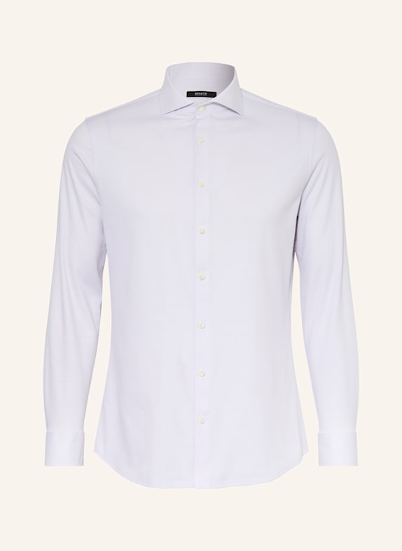 DESOTO Jerseyhemd Slim Fit HELLGRAU