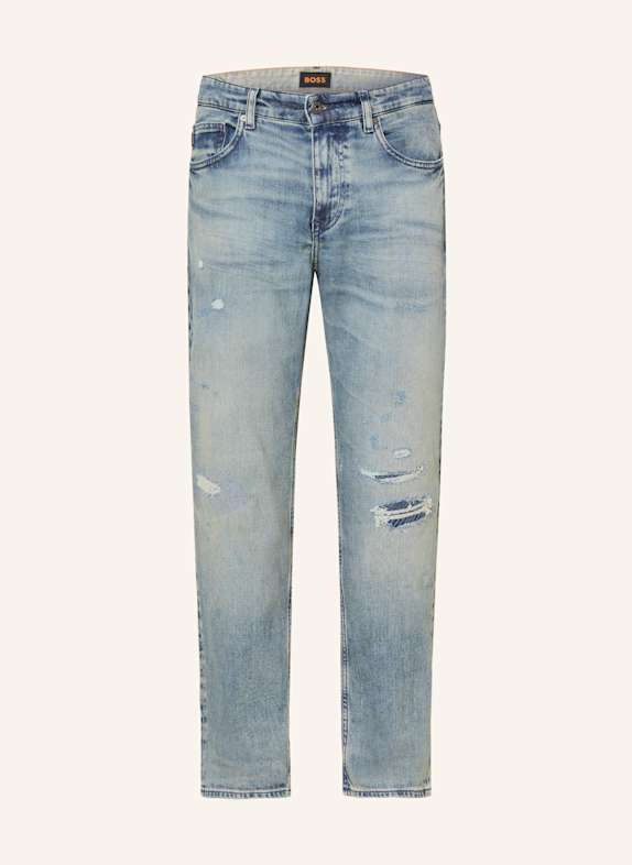 BOSS Jeans TROY BO Regular Taper Fit 448 TURQUOISE/AQUA