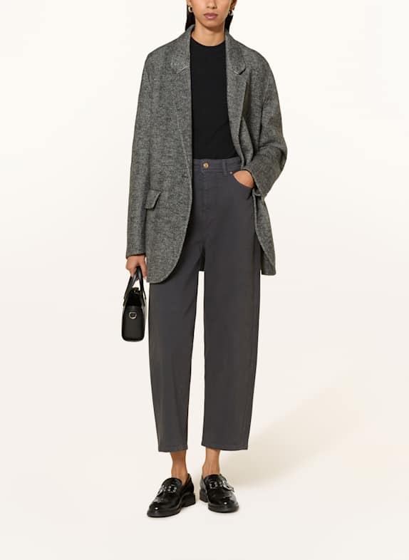 RAFFAELLO ROSSI Barrel Jeans HANNI 967 Midnatsgrå