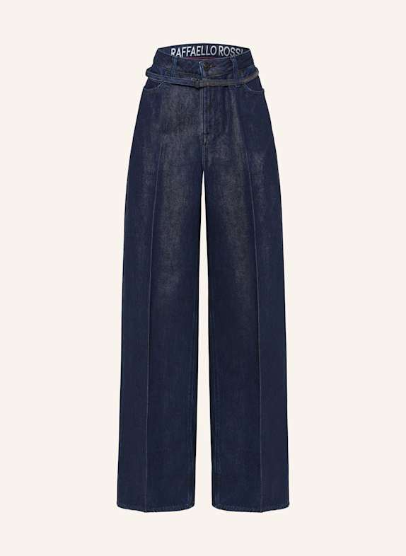 RAFFAELLO ROSSI Wide Leg Jeans SVENTY B mit Schmucksteinen 890 MARINE