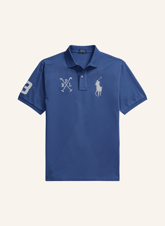 POLO RALPH LAUREN Big & Tall Piqué-Poloshirt BLAU