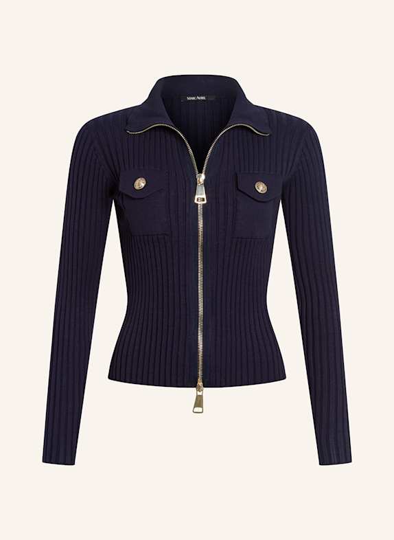 MARC AUREL Strickjacke DUNKELBLAU