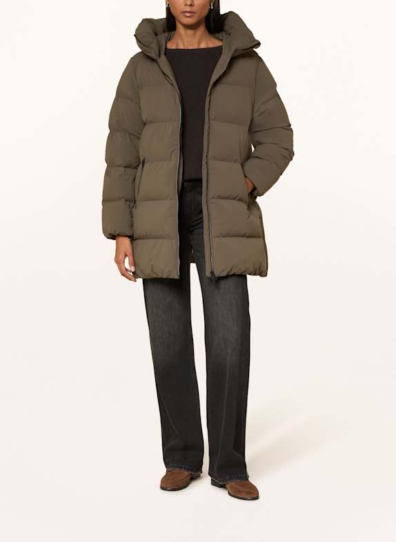 No.1 Como Steppjacke DUNKELBRAUN