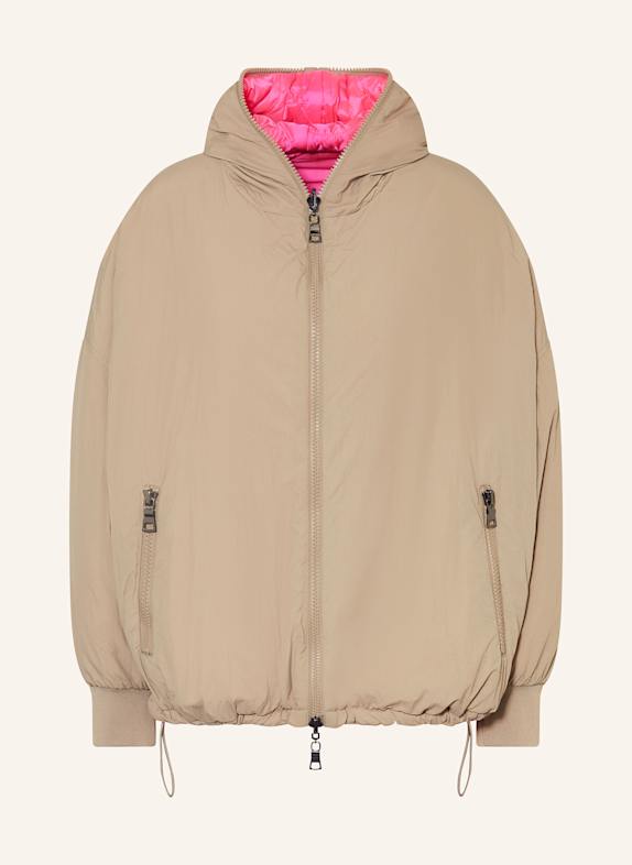 No.1 Como CHERRY reversible jacket BEIGE