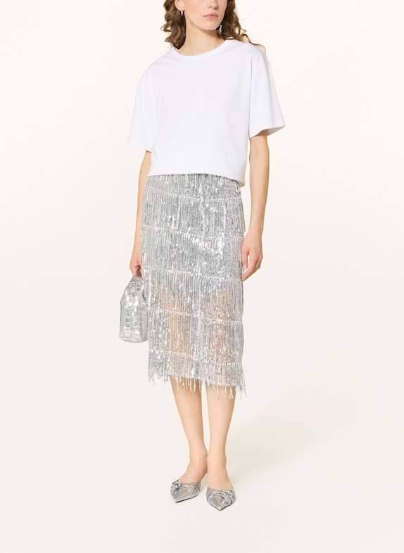 CPH MUSE Rock CMSEQUOIA met pailletten ZILVER