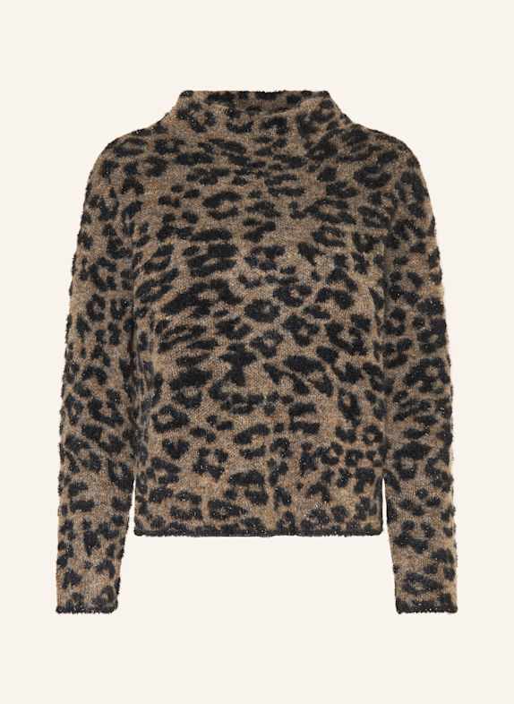 Princess GOES HOLLYWOOD Pullover mit Glitzergarn BRAUN / SCHWARZ