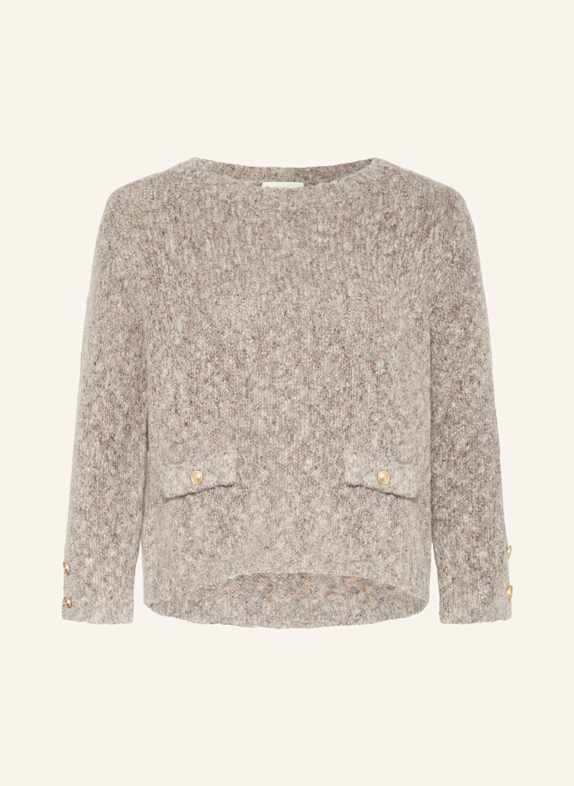 Princess GOES HOLLYWOOD Boys Crew Lightweight Jacket TAUPE/ BEIGE/ GRAY