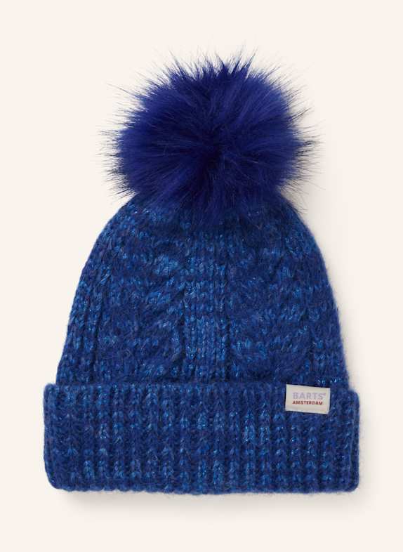 Barts Mütze EYAKA mit Glitzergarn BLAU
