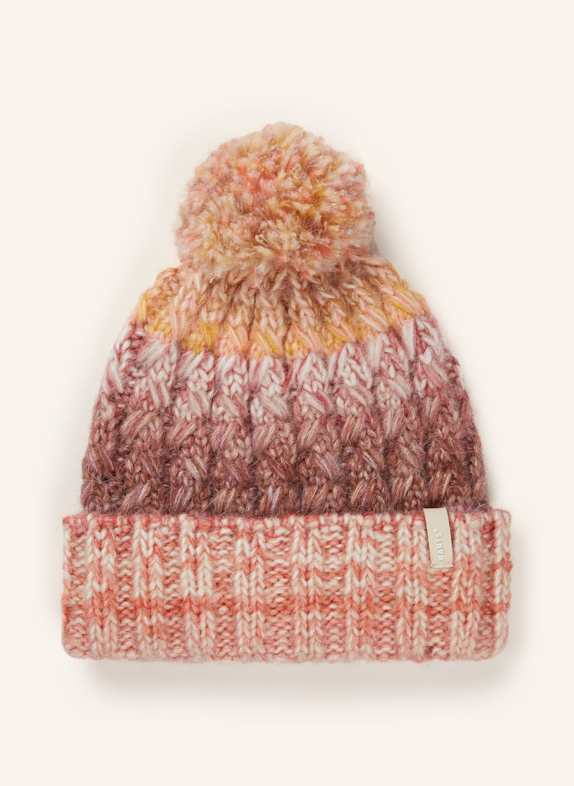 Barts Mütze CATBIRD DUNKELROT / LACHS / CREME